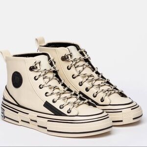 Prune Argentina Limited Edition Off White Cream hightop sneakers chuck converse